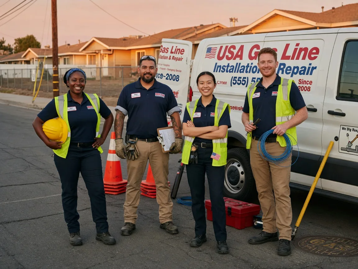 Gas Line Installation company in Milton, ND
